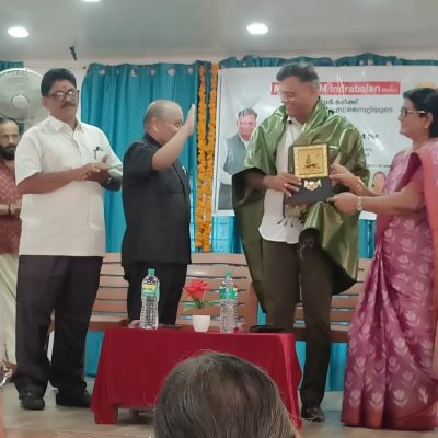 Honouring Maj. Gen. Indrabalan